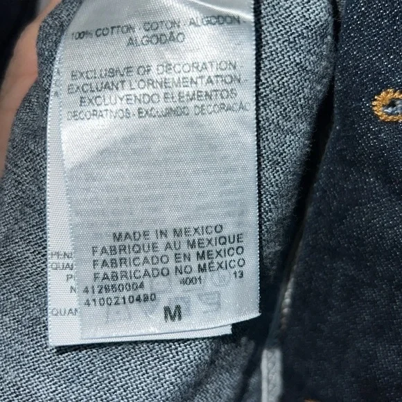 DENIM Jacket Men’s Dark Wash by DENIZEN, Size M - Picture 4 of 6